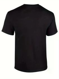 Fashion Tshirt Bible Verse 1 Corinthians 9:26 Running Fitness T-Shirt (Color: pureBlack, size: M_pure)