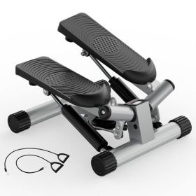 Mini Stepper with Resistance Bands, Twist Stair Steppers for Exercise at Home (Color: as picture)